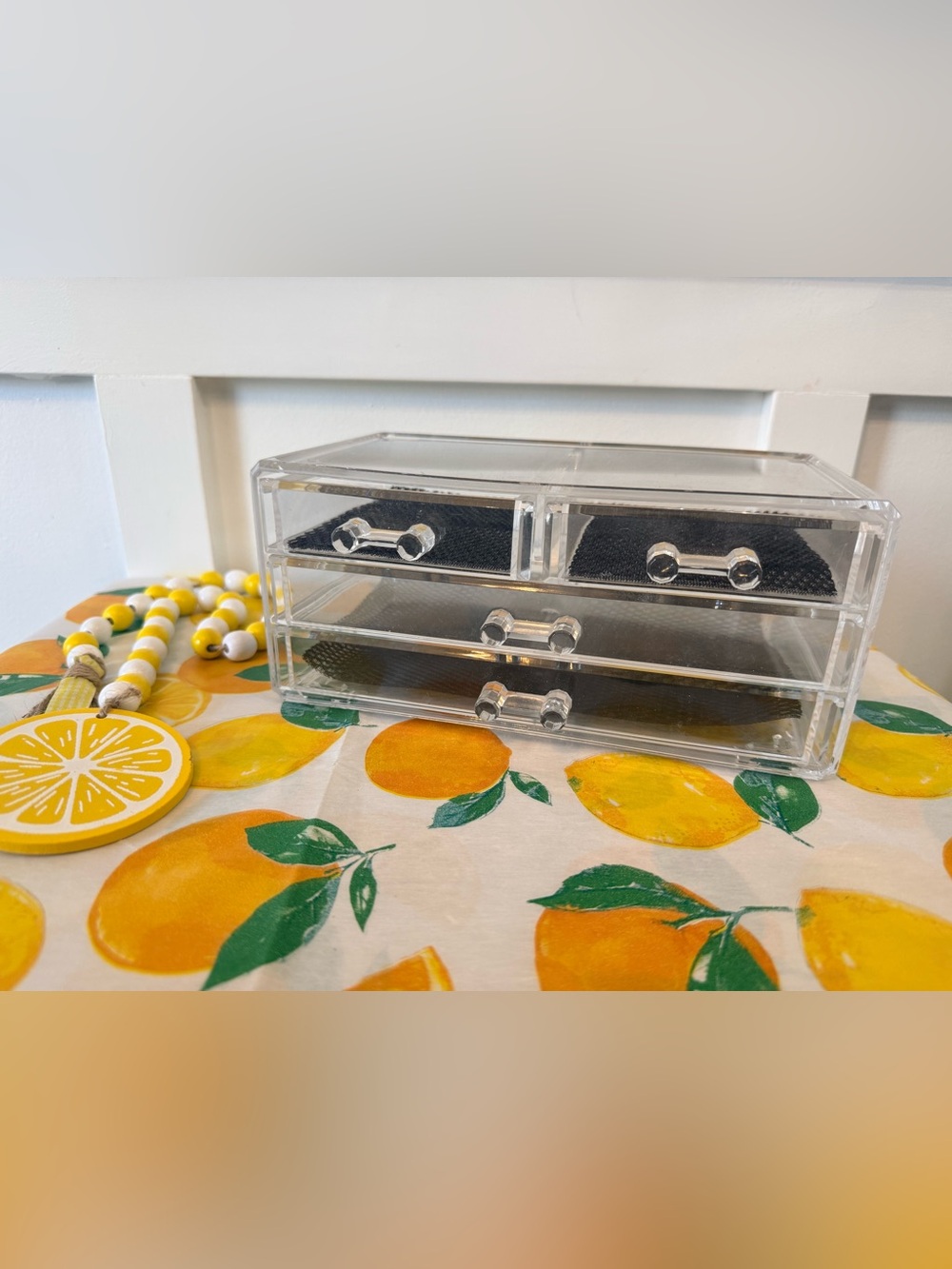 Bino Dresser Acrylic Cosmetic Organizer Storage Drawer‎